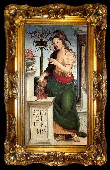 framed  SODOMA, Il Allegory of Celestial Love, ta009-2